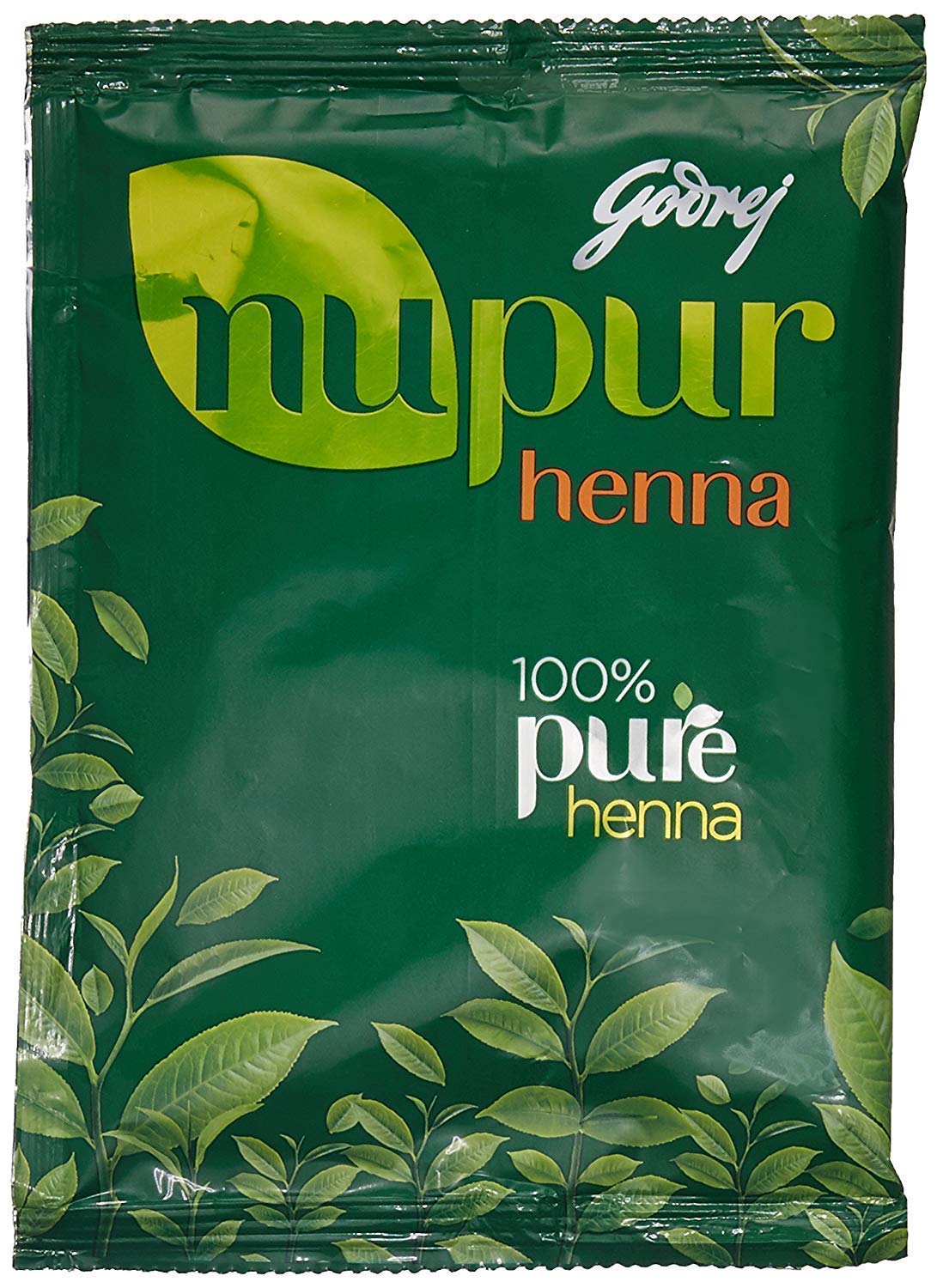 Nupur Godrej Mehendi Henna Powder 9 Herbs Blend, 120-grams(2 Pack