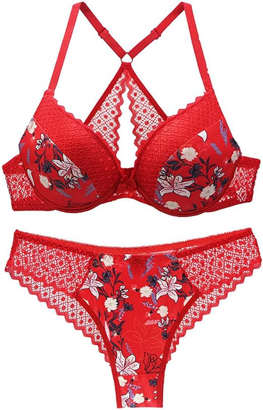 Cwang Ladies Sexy Transparent Bra Comfortable Everyday Bra Underwear