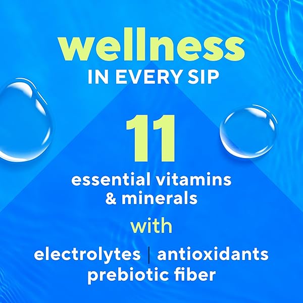 VITAFUSION HYDRABOOST DRINK POWDER PACKETS, ELECTROLYTES SUPPORT DAILY HYDRATION, VITAMINS SUPPORT CELLULAR ENERGY & IMMUNE HEALTH, PREBIOTIC FIBER SUPPORTS GUT HEALTH, WATERMELON BLAST, 15 STICKS