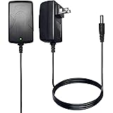 Heart of Tafiti 12V Power Supply AC Adapter to DC 2A 2.1mm X 5.5mm Plug 12V 2Amps UL Listed Power Supply Wall Plug Extra Long
