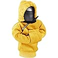 ZHSMS Gear Shift Hoodie, Universal Car Gear Shift Knob Cover, Funny Sweater Shifter Hoodie, 4.7 Inch Gear Stick Hoodie Protector Decoration(Yellow)