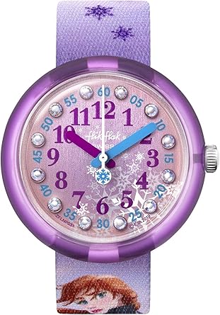 Flik Flak Reloj para de Cuarzo Suizo con Correa en Textil ...