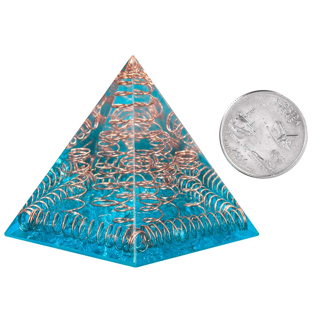 KYEYGWO Healing Stones Chakra Pyramids Center Pyraminds, Crystal Pyramid for Positive Energy Reiki Meditation Therapies โ image 1