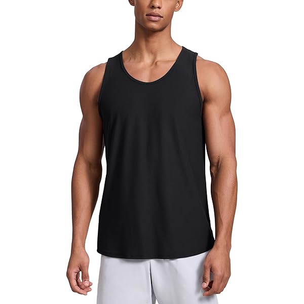 Amazon.com: CRZ YOGA Mens Mesh Workout Tank Tops Quick Dry