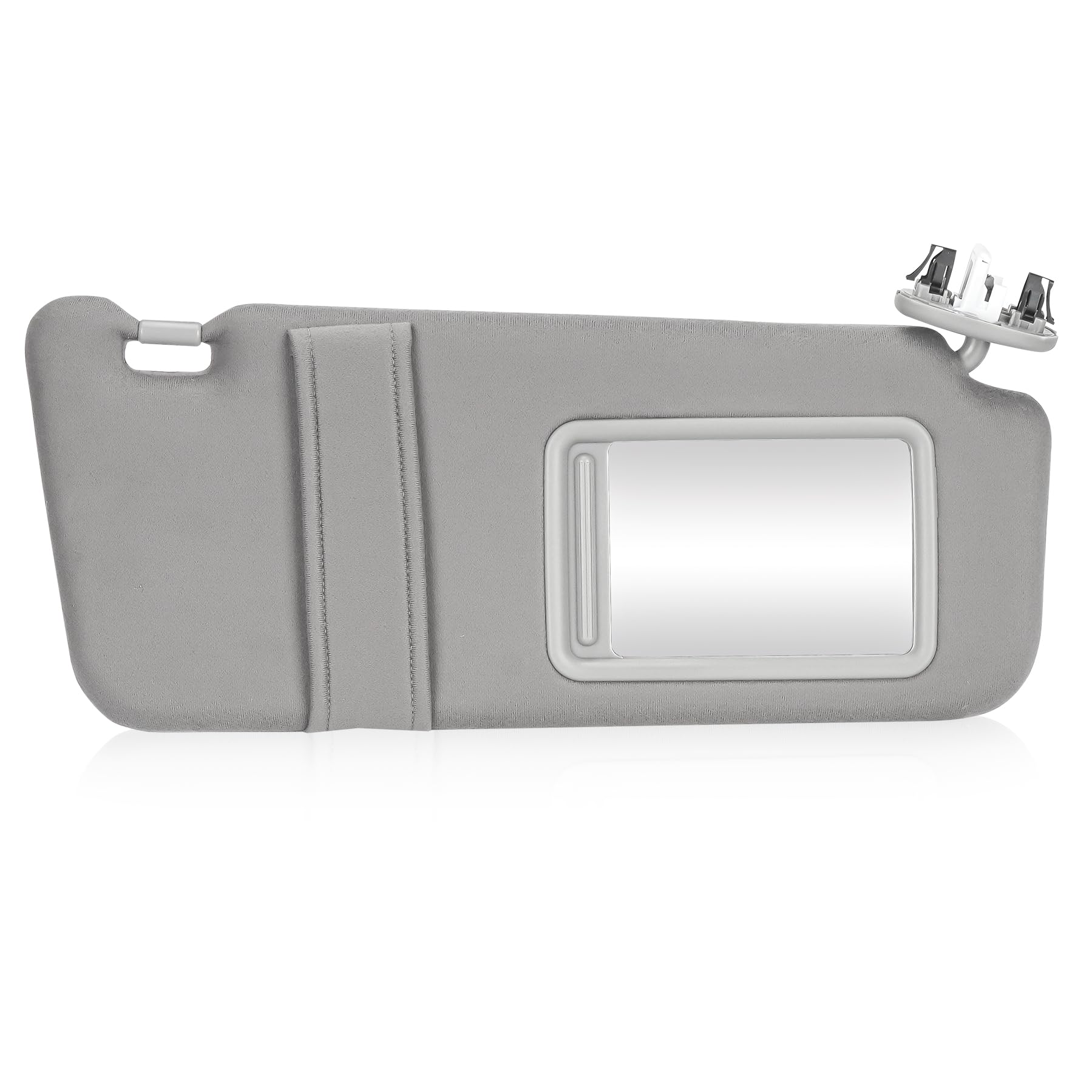 Photo 1 of Right Passenger Side Sun Visor with Light Fit for Toyota Camry with Sunroof 2007 2008 2009 2010 2011 Gray Replace # 74310-06750-E0