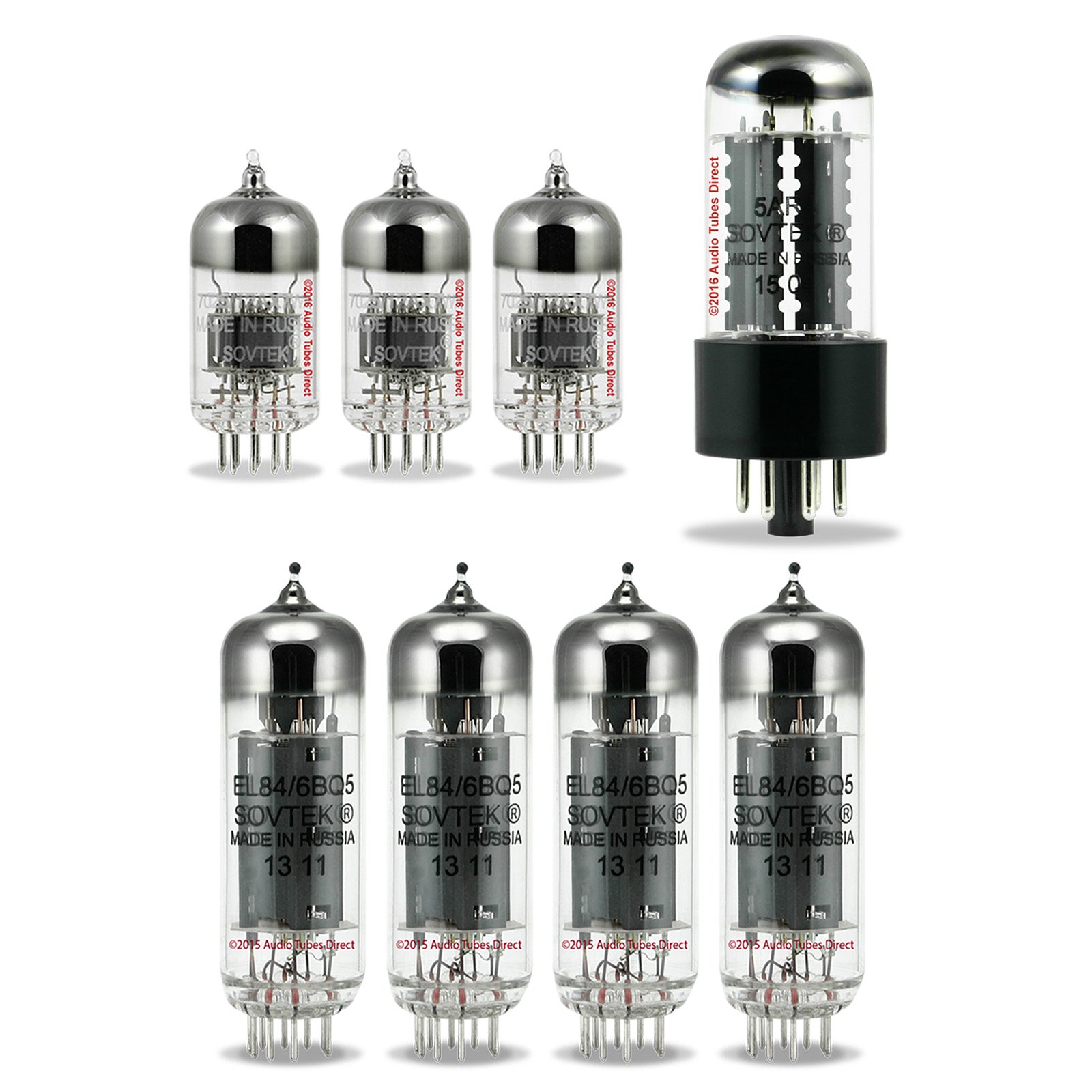 Sovtek Tube Kit For Mojave Sidewinder Amps EL84 12AX7WA 5AR4