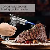 Cadrim Kitchen Blow Torch 1300°C Dual Flame Refillable Butane Chef Tool view 9