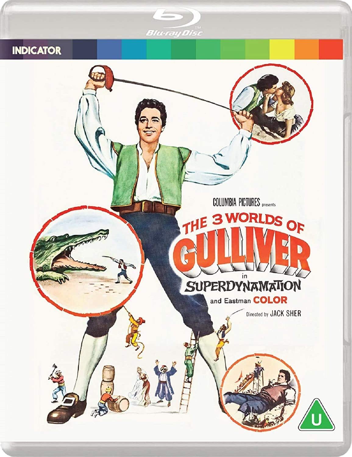 The 3 Worlds of Gulliver [Bluray] Kerwin Mathews, Jo Morrow, June Thorburn, Lee
