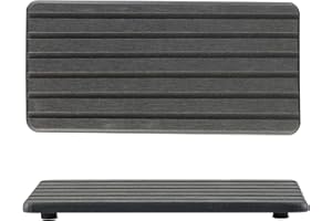 NiuYichee 2 PCS Water Absorbent Diatomite Coasters Rectangle, Grooved Design, Water Absorbing Stone Used for Hand Soaps & Plants & toiletries in The Modern Home