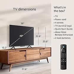 Amazon Fire TV 43" Omni QLED Series 4K UHD smart