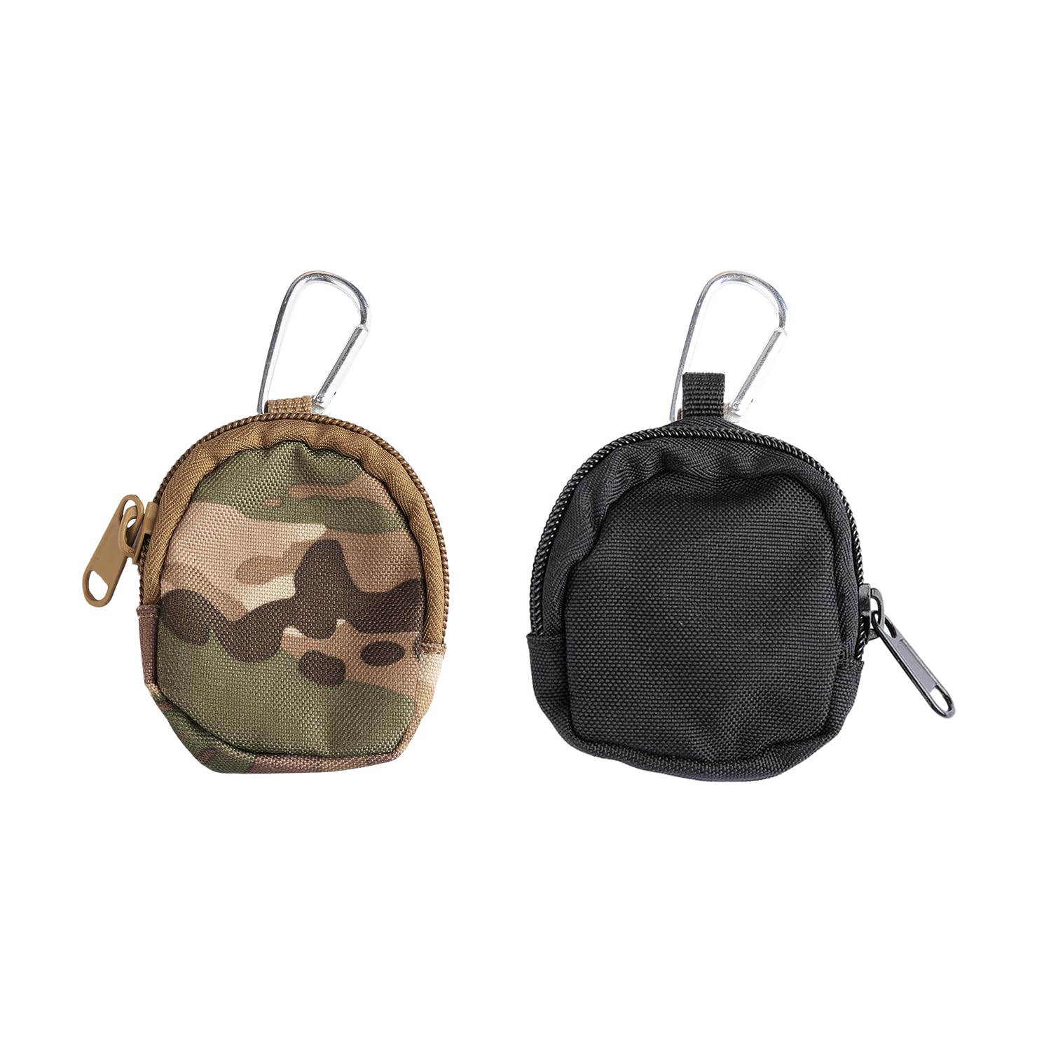 2 PCS Dog Treat Bag,Dog Training Pouch Hands-Free with Carabiner & Clip,Small Dogs Treat Pouch for Puppy Training Walking Travel & Outdoor Use