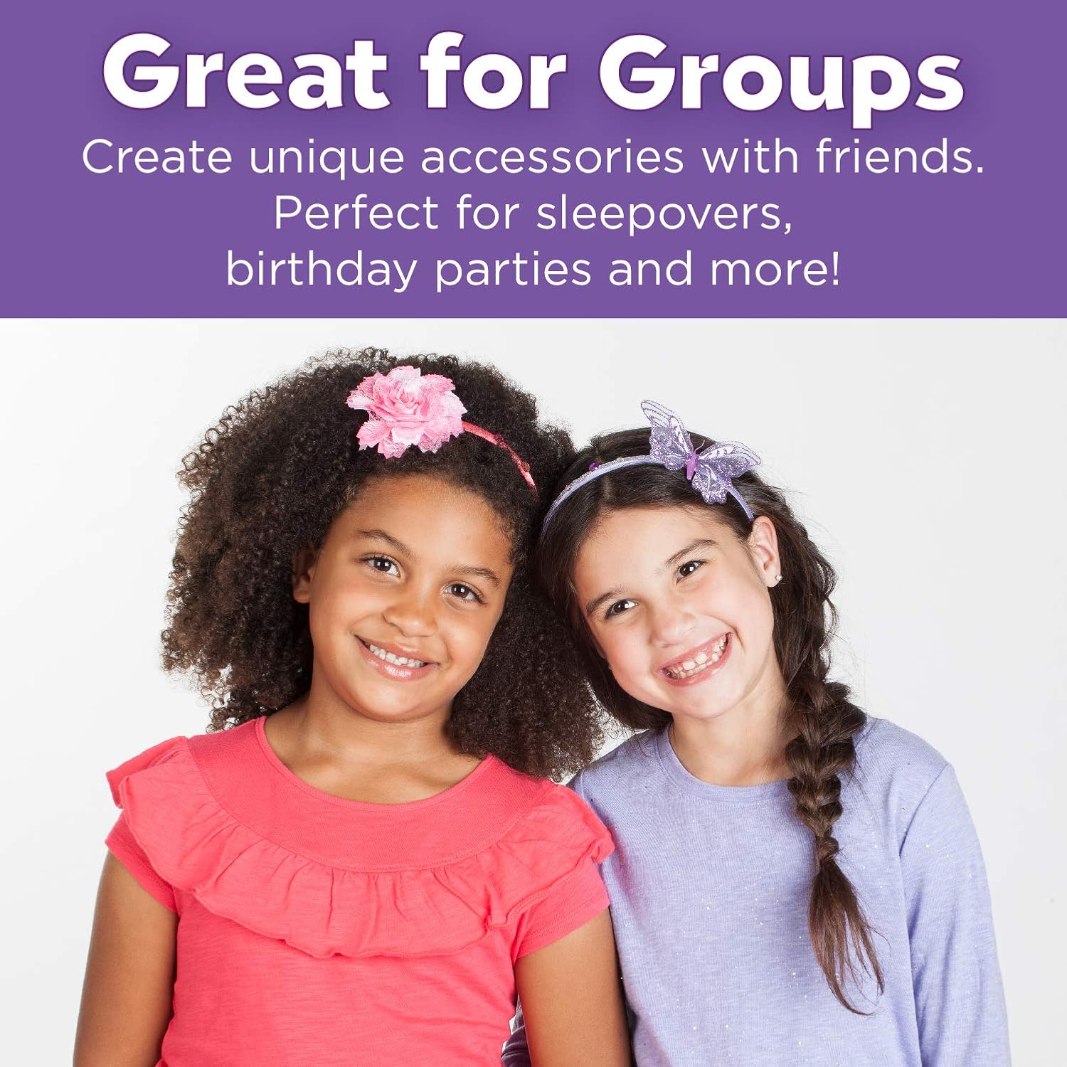 Creativity for Kids Fashion Headbands Craft Kit, Makes 10 Unique Hair Accessories: Toys & Games