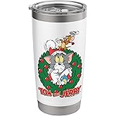 Tom & Jerry Christmas Stainless Steel Insulated Tumbler