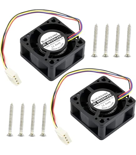 Amazon.com: 2 Pack Fan-4020-PWM-5V for Jetson Nano Developer Kit