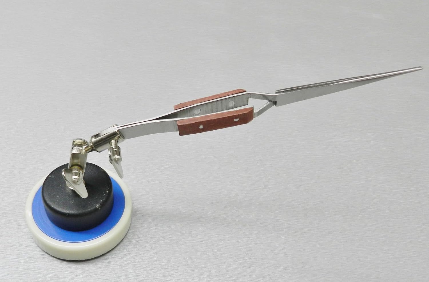 3rd Hand w Fiber Grip Tweezer Helping Third Hand Soldering Tool Non