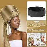Amzpic Bonnet Hood Hair Dryer Attachment Gold Adjustable Large view 3