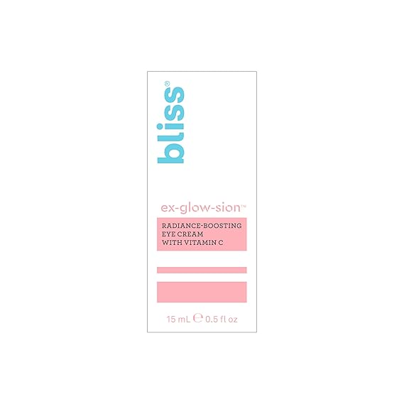 bliss radiance boosting eye cream