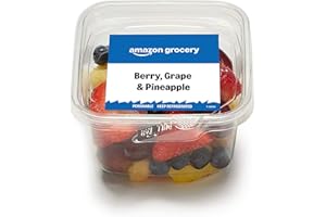 Amazon Grocery, Berry, Grape & Pineapple Mix, 10 Oz (Previously Fresh Brand, Packaging May Vary)