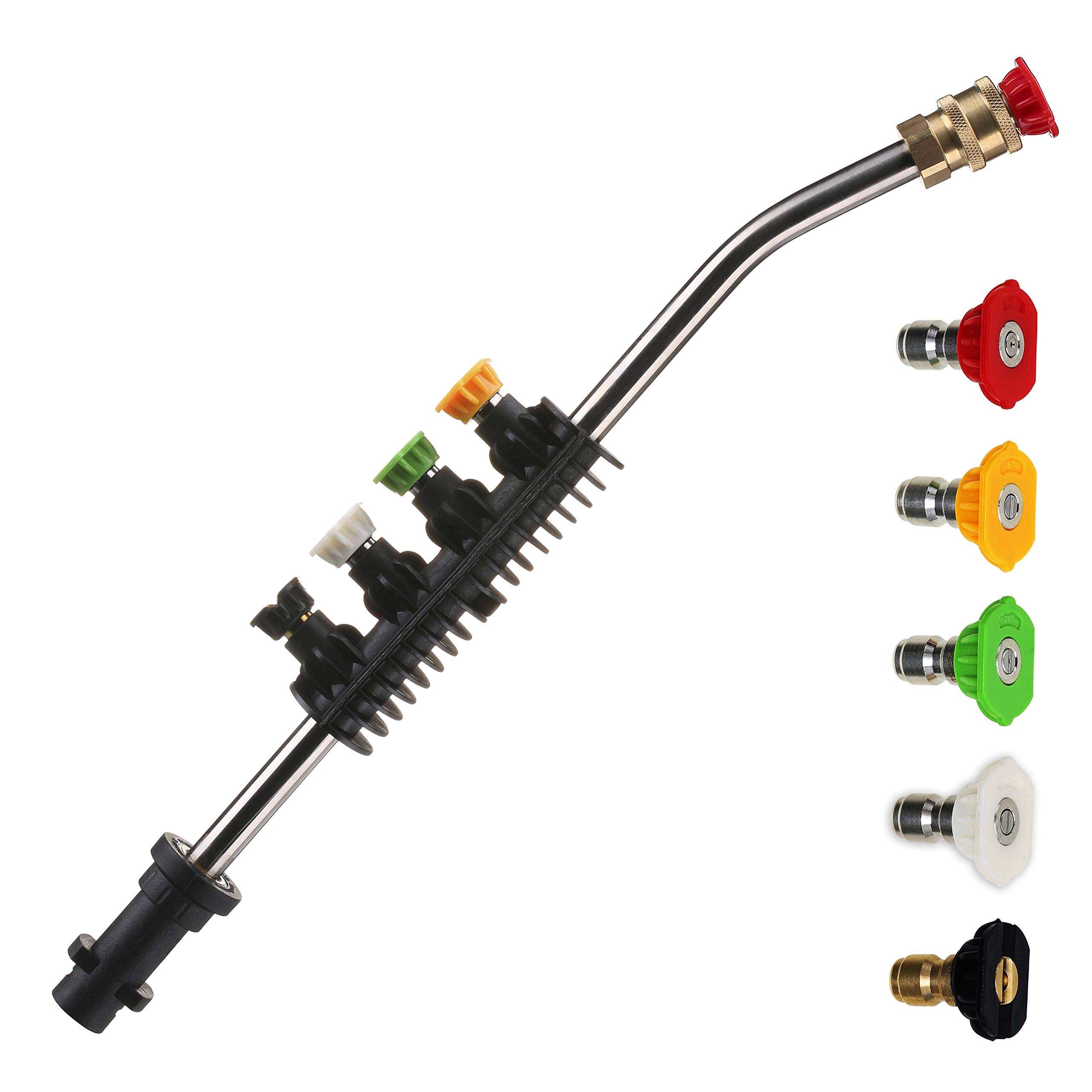 M MINGLE Pressure Washer Wand Extension with Adapter, Replacement Lance