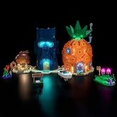 LocoLee Light kit for Lego Spongebob Squarepants: Bikini Bottom 11386, LED Lighting Accessories for LEGO Icons Bikini Bottom for Display Collectors, Model Not Included Just Lights