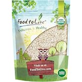 Food to Live Organic Italian Arborio Rice, 2 Pounds Non-GMO, Short-Grain White Rice Variety, Superfino, Vegan, Kosher, Bulk. 