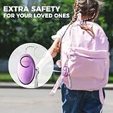 SUNMAY Personal Alarm 5 Pack 140dB LED Light Self-Defense Keychain view 8