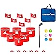Golf Bucket Game,Golf Bucket, Backyard Golf Game,Beach Golf Game,Bucket Golf Clubs of 6,Golf Games,Golf Yard Game for Adult,Outdoor Golf Games,Golf Bucket,Bucket Golf Game Clubs,Golf Chipping Game