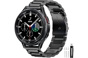 GOLDTOLUCK Stainless Steel Band Compatible with Samsung Galaxy Watch 8 7 6 5 4 Classic FE Pro 40mm 44mm 46mm 43mm 47mm 45mm 42mm 20mm Men Women Milanese Replacement Metal Elegant Casual