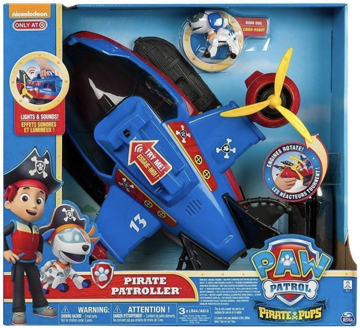 paw patrol pirate patroller tesco