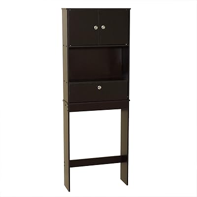Over-the-Toilet Bathroom Spacesaver, Espresso