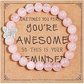 Inspirational Bracelets for Women Natural Stone Healing Relaxation Chakra Bracelet for Graduation Birthday Christmas Mothers day Valentines Thanksgiving Gifts for Her Mom Best Friend Sister