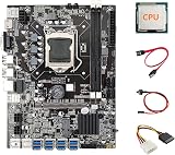 CIWEI B75 ETH Mining Motherboard 8XPCIE LGA1155 CPU DDR3 SATA Cables view 1