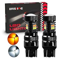BRISHINE 7443 Switchback LED Bulbs Extremely Bright
