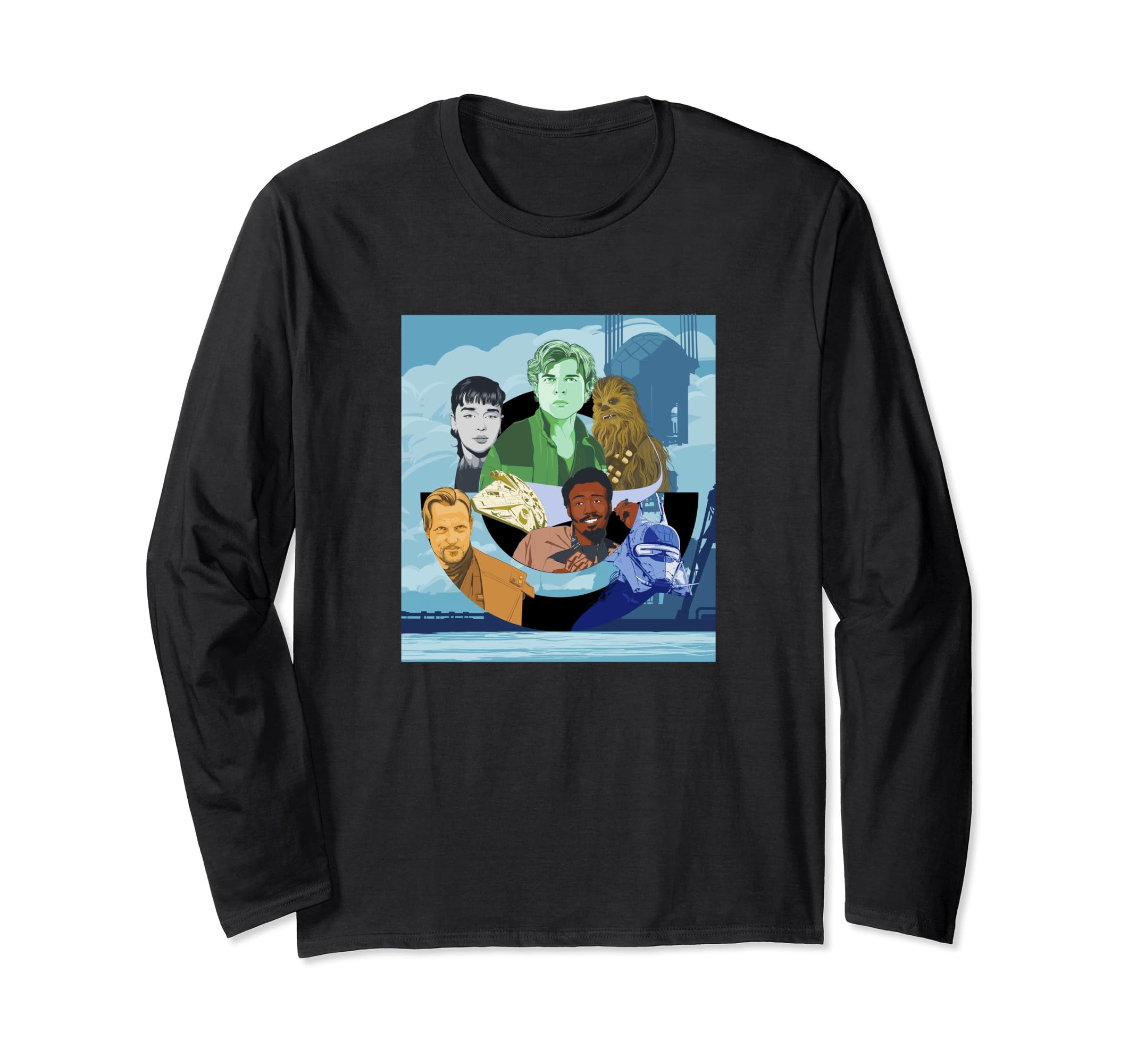 Star Wars: Solo Movie Exclusive Character Group Shot Long Sleeve T-Shirt