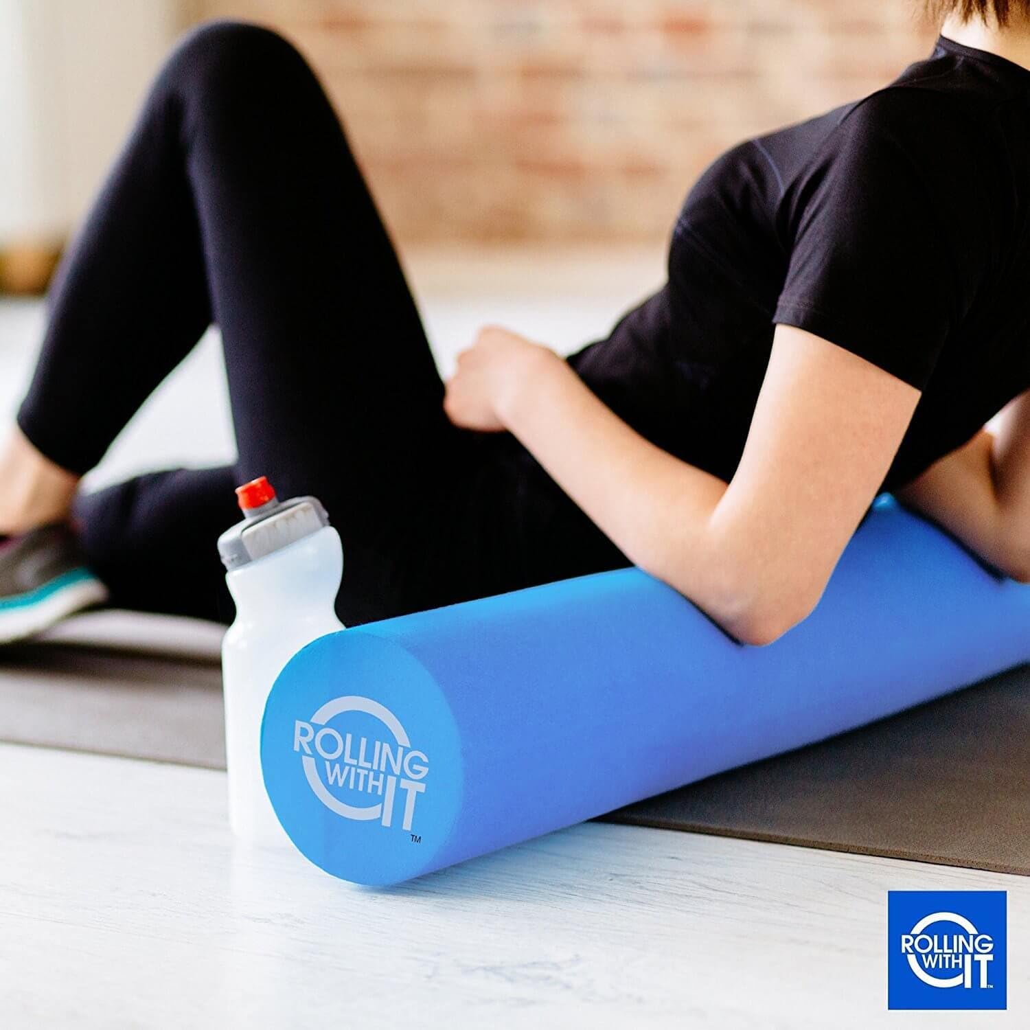 Therapeutic Grade Premium EVA Foam Roller - Tight Muscles Pain Relief, Best Firm High Density Foam Rollers for Exercise, Perfect Method to Melt Soreness, Eco-Friendly Back Roller - Select Size Below : Sports & Outdoors