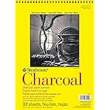 Strathmore Charcoal Spiral Paper Pad 9"X12"-32 Sheets -330900