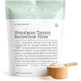 BIG BOLD HEALTH Organic Himalayan Tartary Buckwheat Flour - Gluten Free | Rich in Polyphenols &amp; Antioxidants | 100% USDA Organic Grain-Free Flour | Non-GMO | USA Grown (2lb)