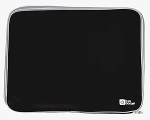 DURAGADGET Stylish Black Water Resistant Notebook Cover for The Dell Precision M6800