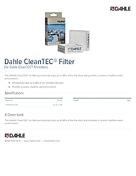 Dahle 20710 CleanTEC Fine Dust Filter for Dahle