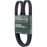 UDC Parts 120-3335 Synchronous Belt Replacement for Toro, 0.79" x 0.44" | Fits Toro TimeMaster 30in 20199 20200 21199 21200 21199HD 20975 20976 20977 20978 21810 Exmark, Deck Belt 44", Aramid Cord