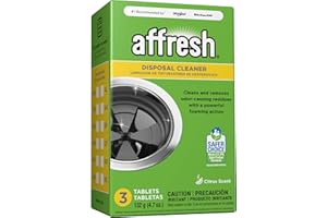 Affresh Garbage Disposal Cleaner, Removes Odor-Causing Residues, 3 Tablets