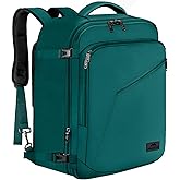 MATEIN Travel Backpack Large, Water Resistant Carry on Backpack for Travelling, Airline Approved Large Capacity Back Pack, Expandable Lightweight Overnight Daypack, Travel Gift, Peacock Blue