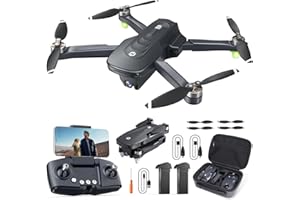 Holy Stone GPS Drone with 4K Camera for Adults, HS175D RC Quadcopter with Auto Return, Follow Me, Brushless Motor, Circle Fly, Waypoint Fly, Altitude Hold, Headless Mode, 46 Mins Long Flight