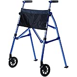 Able2 EZ Fold N Go Walker - Cobalt Blue