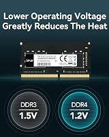 Lexar 16GB DDR4 SO-DIMM 3200 MHz Laptop RAM CL22 260-Pin 1.2V view 7