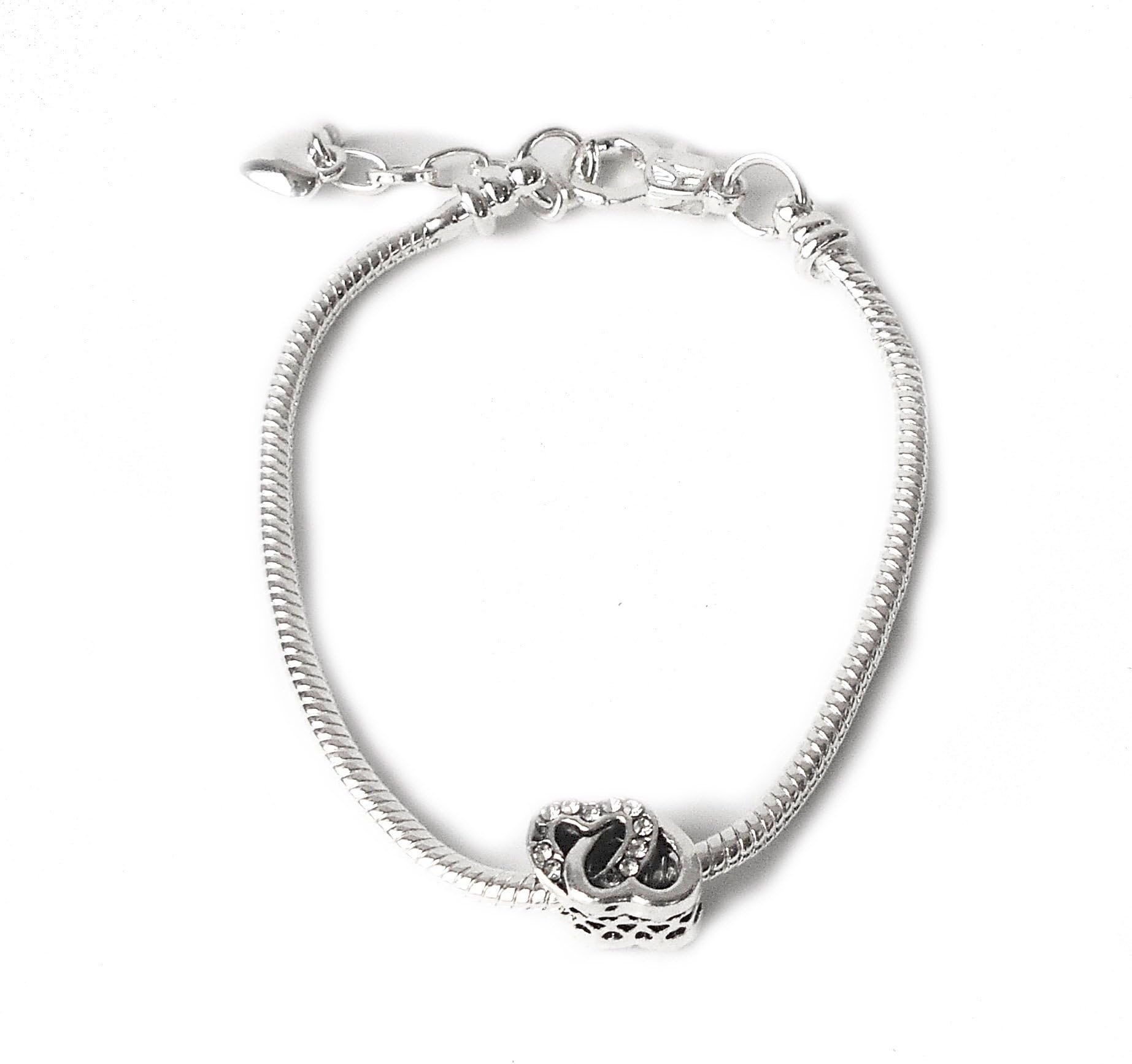 Shared Hearts Memorial Gift Bracelet Send for Sympathy In Loving Memory of Loved One Express Condolences