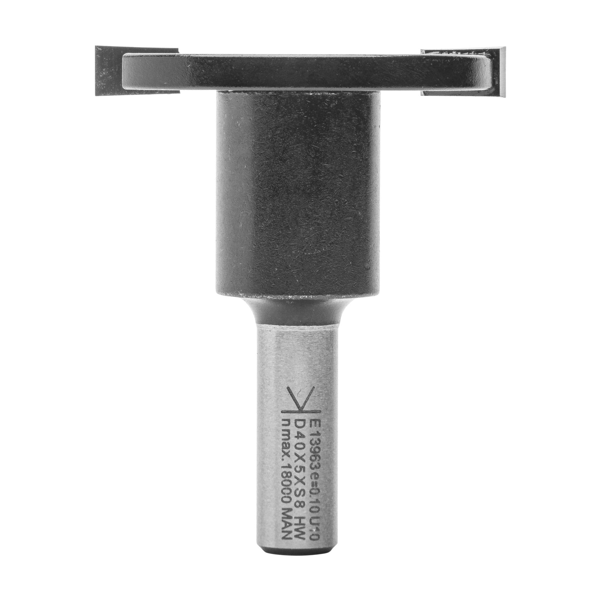 ENT 13963 Slotting Cutter TC Shank (S) 8 mm, Diameter (D) 40 mm, NL 5 mm, GL 50 mm, on Arbor Mounted — image 1