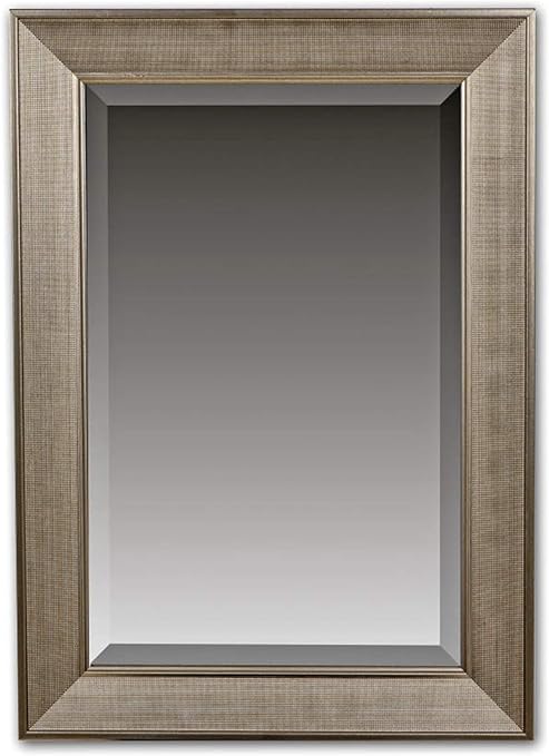 Formano Espejo De Pared Plastico Lacado En Champan Altura 70