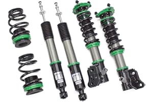 Rev9 R9-HS2-010 Hyper-Street II Coilover Suspension Lowering Kit, Mono-Tube Shock w/ 32 Click Rebound Setting, Full Length Adjustable, compatible with Honda Civic (FA/FG) 2006-11