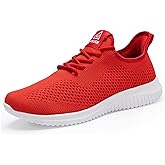 VAMJAM Men's Running Shoes Ultra Lightweight Breathable Walking Shoes Non Slip Athletic Fashion Sneakers Mesh Workout Casual Sports Shoes